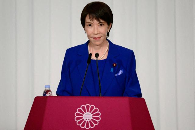 다카이치 사나에 일본 자민당 총재사진로이터연합뉴스