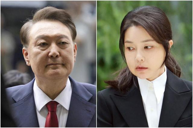 윤석열 전 대통령과 김건희 여사 사진연합뉴스