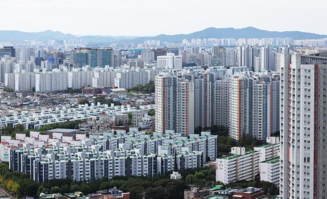 경기도 수원시 영통구 일대 아파트 단지 모습 사진연합뉴스