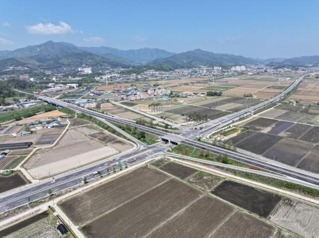 2026년 기후대응도시숲 조성 예정지국도 45호선 송산교차로사진예산군