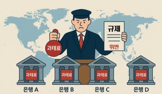 4대 금융, 5년간 해외서 과태료만 560억…진출 패러다임 바꿔야