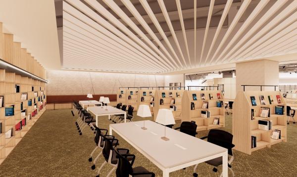 여의도 브라이튼 도서관 웰컴존 조성안 사진영등포구청