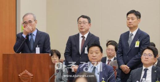 [포토] 해킹 사태 관련 증인 출석한 통신3사 CEO
