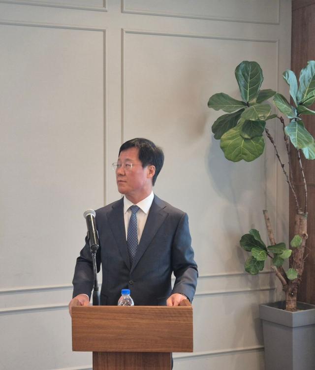 복합 신뢰성 환경시험 장비 전문기업 장석준 이노테크 대표가 22일 기업공개IPO 기자간담회를 개최하고 코스닥 상장에 따른 향후 전략과 포부를 밝혔다 사진IR큐더스 제공