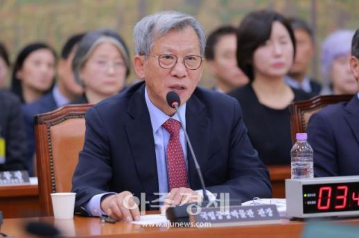 [포토] 답변하는 유홍준 국립중앙박물관장