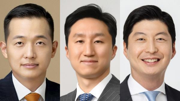 김동관 한화그룹 부회장·정기선 HD현대 부회장·허세홍 GS칼텍스 사장 사진제공각 사