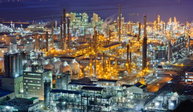 This undated photo shows the scenery of Yeosu Plant Yongseong Industrial Complex of LG Chem in Yeosu South Jeolla Province Yonhap