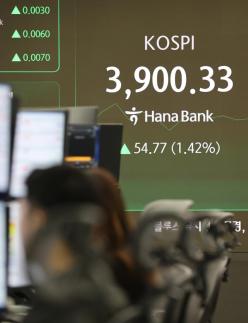 코스피, 3900 재탈환…상승 출발