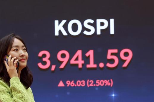 KOSPI又创新高! 历史首次突破3900点大关