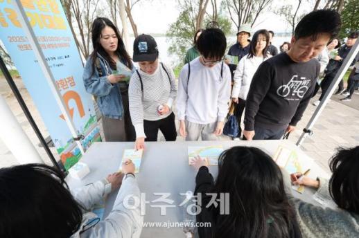 [포토] 2025 한강 걷기대회, 벌써 반환점!