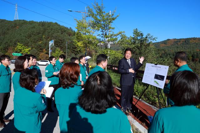 태백시가 황지동 산143-1번지 일원에 가칭 서학 스포츠타운 조성 사업을 본격 추진하고 있다 사진태백시