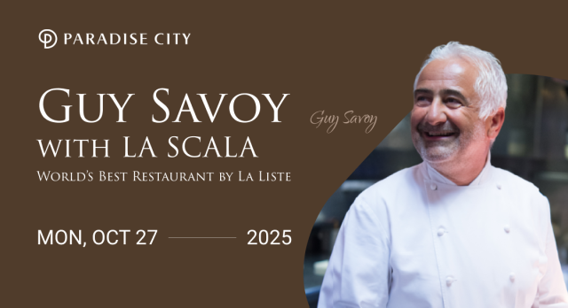 파라다이스시티는 지난 27일 레스토랑 ‘라 스칼라’에서 기 사부아 셰프와의 협업 프로모션을 진행했다 사진파라다이스