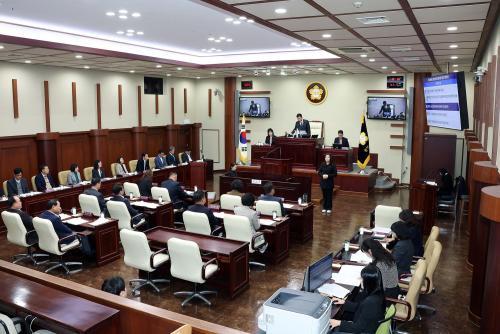 광명시의회, 제296회 임시회 모든 의사일정 마쳐