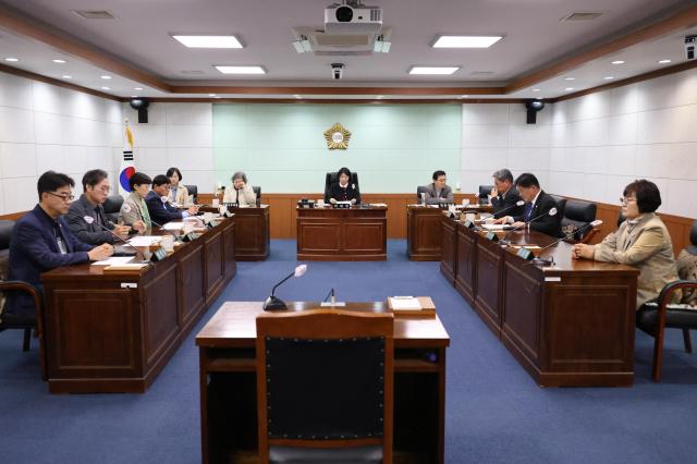 제356회 임시회 제1차 본회의 예산결산특별위원회 사진동해시의회