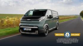 Kias electric van sets Guinness World Record for longest drive on single charge