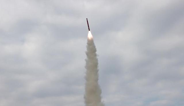 North Korea fires cruise missiles as Trump arrives for APEC summit