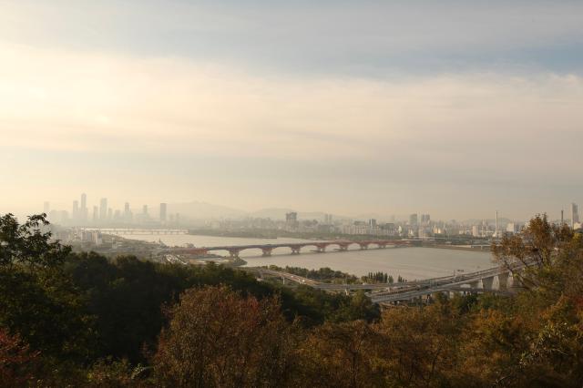 2025년 10월 21일 서울 마포구 하늘공원에서 열린 억새축제 AJP Han Jun-gu