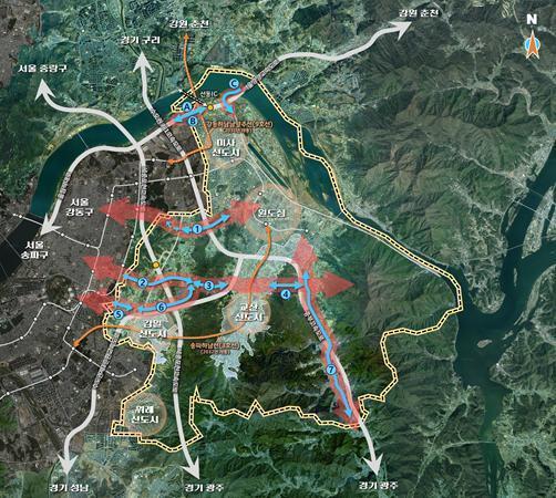 하남시, 7개 광역도로망 확충 본격화…서울 30분 도시 완성 박차
