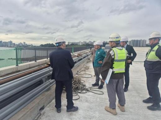 인천경제청, 중대재해 예방에 총력…2025년 하반기 안전보건관리 이행점검 보고회 개최