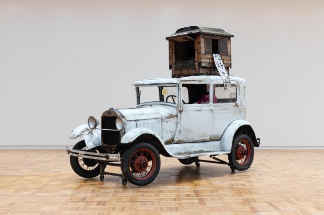 전자초고속도로1929포드 1993 Mixed media 366x160x213cm 사진우양미술관