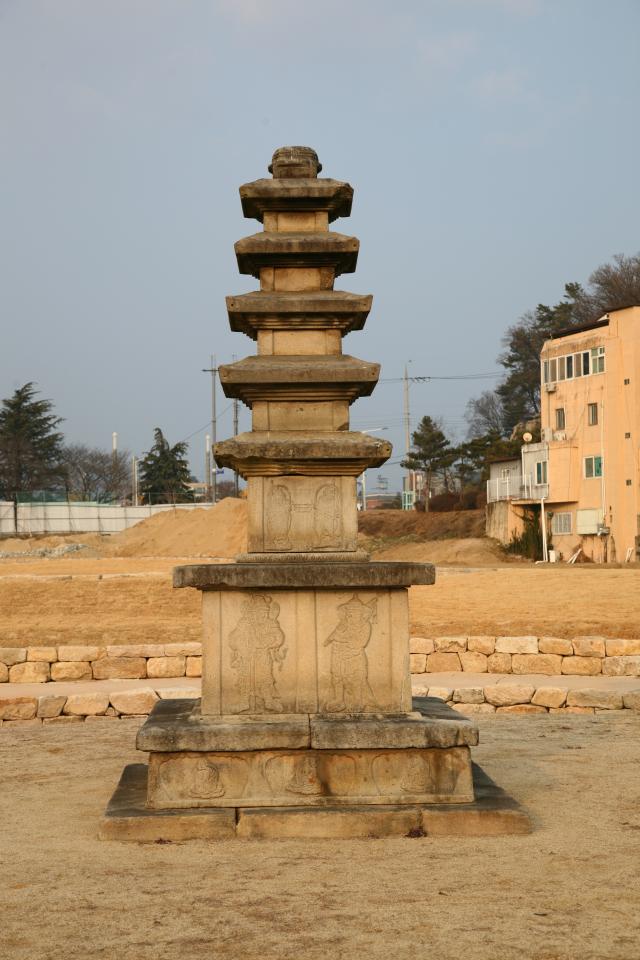 예천 개심사지 오층석탑 사진국유청
