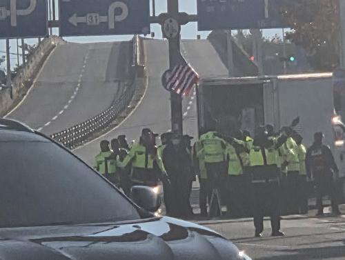 반중 시위 벌이는 유튜버들 사진연합뉴스