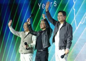 Nvidias Jensen Huang steals the show in Seoul, outshining Trump and Xi