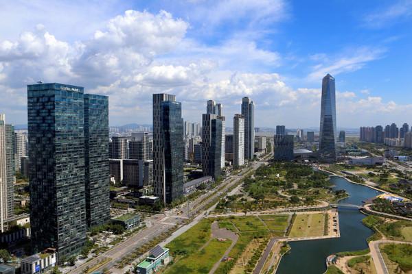 인천 송도국제도시 전경 사진인천경제자유구역청