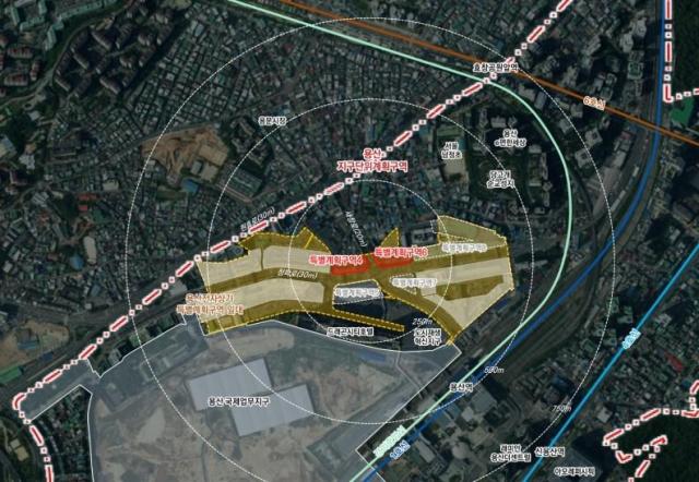 용산전자상가지구 특별계획구역4 6 위치도 사진서울시