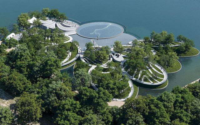 대구광역시 수성구 수성못 수상공연장 조성 사업 조감도이다 사진대구수성구