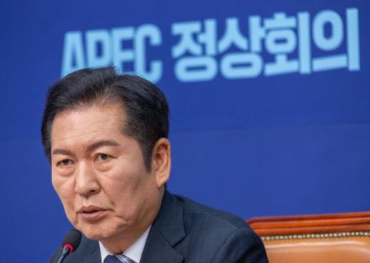 정청래 APEC 역대급 성공…李 대통령에 다들 엄지척