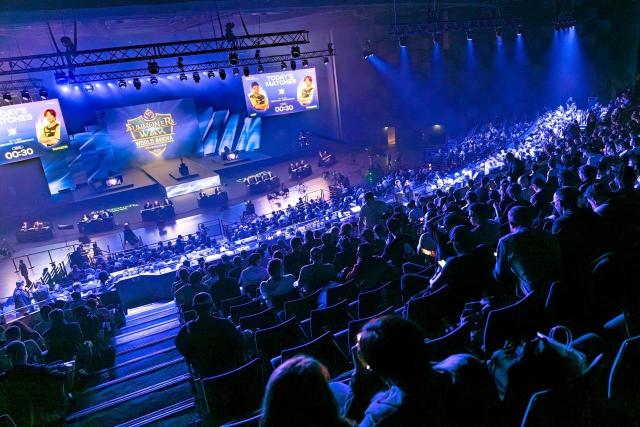 객석을 가득 채운 ‘SWC2025’ 월드 파이널 관객