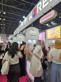 경과원, 2025 두바이 뷰티월드서  5673만 달러 수출 상담… K-뷰티 위상 재확인