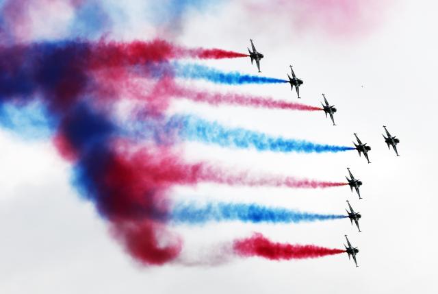 블랙이글스 비행 모습 사진연합뉴스