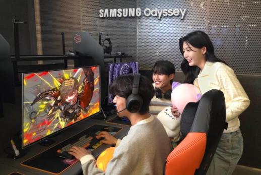 삼성전자, 넥슨 메이플 아지트서 오디세이 게이밍 모니터 체험존 운영