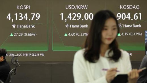 [장중시황] 코스피, 사상 최고 4200선도 코앞…SK하이닉스는 60만원 터치