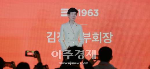 [포토] 삼양1963 런칭 쇼케이스서 발표하는 김정수 부회장