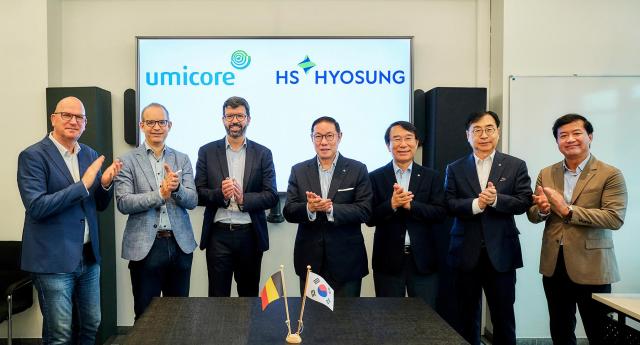 HS Hyosung acquires Belgiums battery materials company for $145 million