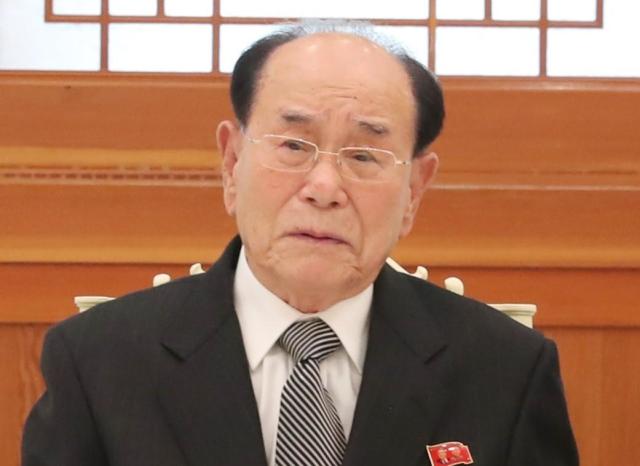 김영남 북한 최고인민회의 상임위원장 사진연합뉴스