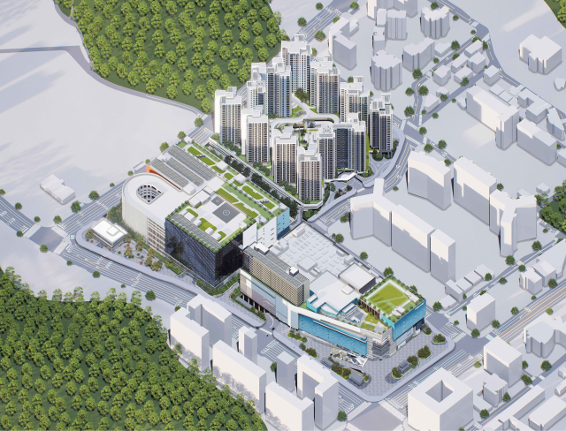 서부트럭터미널 도시첨단물류단지 조감도 사진서울시