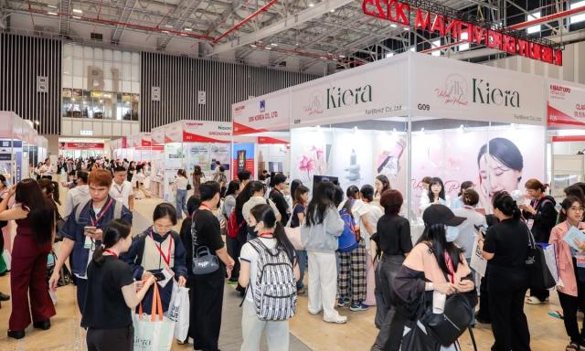 Triển lãm K-Beauty Expo Vietnam  Saigon Beauty Show 2025 diễn ra tại thành phố Hồ Chí Mình từ ngày 3010111 ẢnhKINTEX