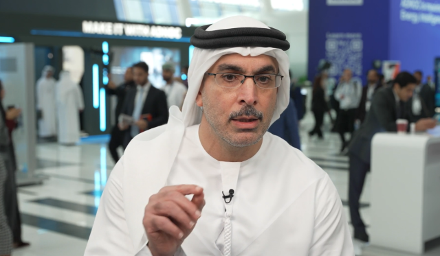 HE Eng Sharif Al Olama undersecretary for energy and petroleum affairs at the UAE Ministry of Energy and Infrastructure MoEI speaks during an interview via Zoom on Nov 3 2025 AJP Im Yoon-seo