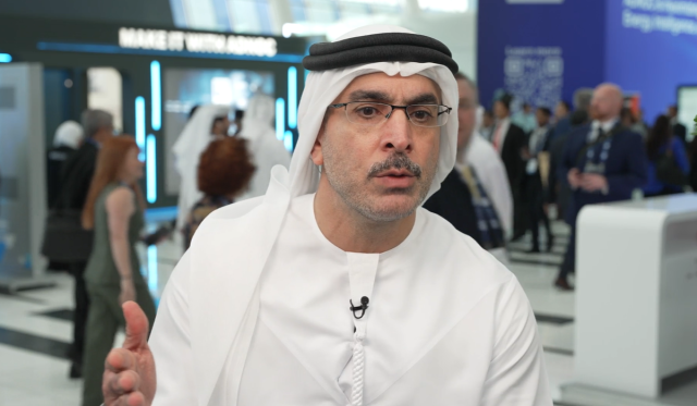 HE Eng Sharif Al-Olama UAE undersecretary for energy and petroleum affairs answers questions during an interview via Zoom on Nov 3 2025 AJP Im Yoon-seo