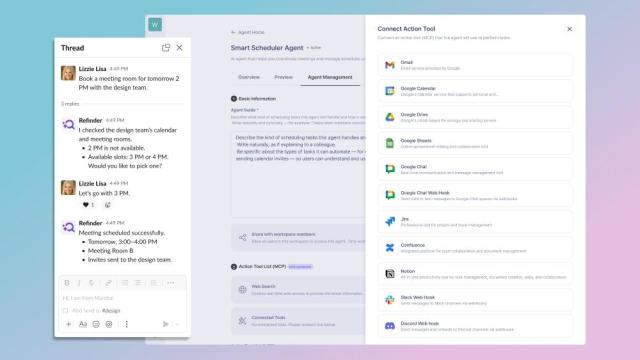 씽크프리 AI 에이전트 기능 공개…지식 검색 넘어 업무 자동화 지원