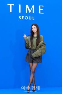 [포토] 있지 유나, 타임 서울 포토콜 참석