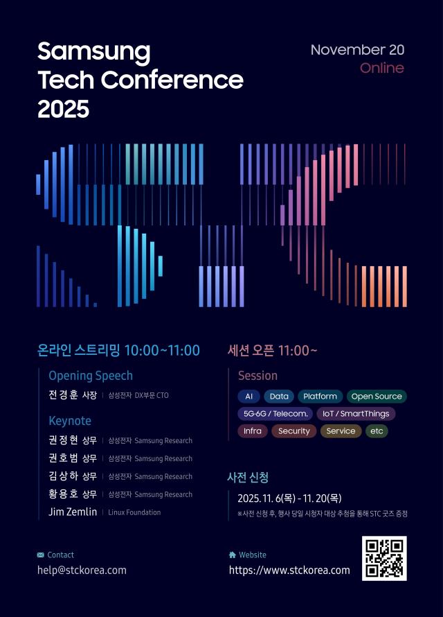 STC2025 포스터 사진삼성전자