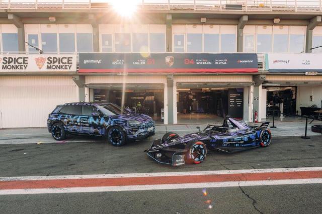 포르쉐 99X 일렉트릭 및 카이엔 일렉트릭 프로토타입 사진포르쉐 AG