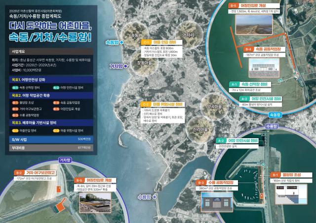 해수부 ‘어촌신활력증진사업’ 공모 선정사진헝성군