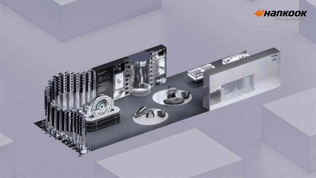 한국타이어 브랜드 부스 조감도사진한국타이어