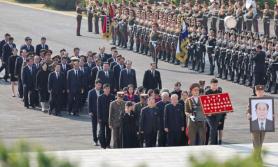 Former North Korean figurehead laid to rest in state funeral